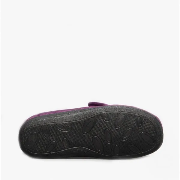Fleet & Foster CAPA Womens Slippers Plum sold by Shuperb product image thumbnail 3