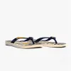 Havaianas HAV TOP Unisex Classic Flip-Flops Beige/Navy sold by Shuperb
