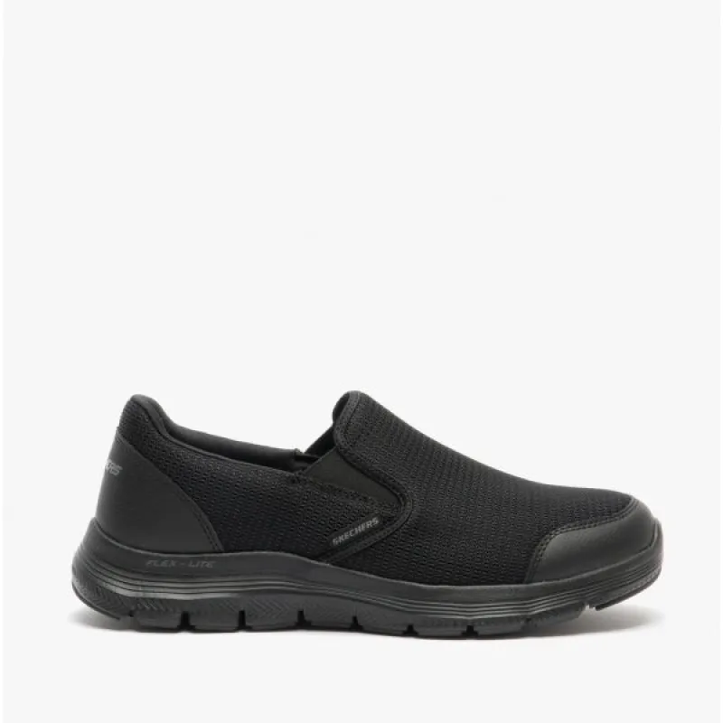 FLEX ADVANTAGE 4.0 Mens Slip On Trainers Black sold by Shuperb