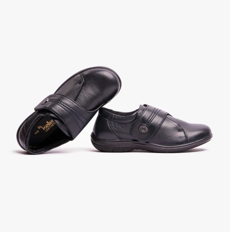 Dr Keller RITA Womens Casual Shoes Navy made by Shuperb