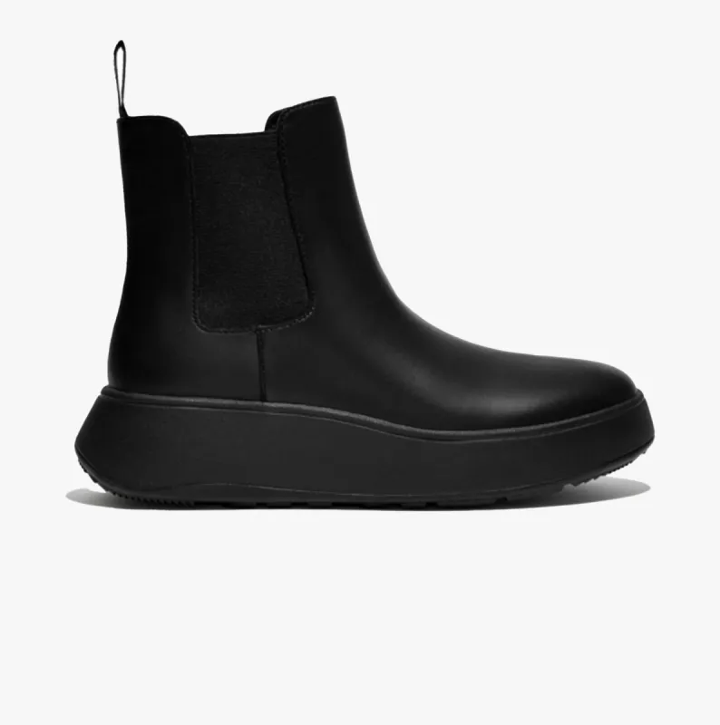 FitFlop F-MODE Womens Chelsea Boots All Black sold by Shuperb