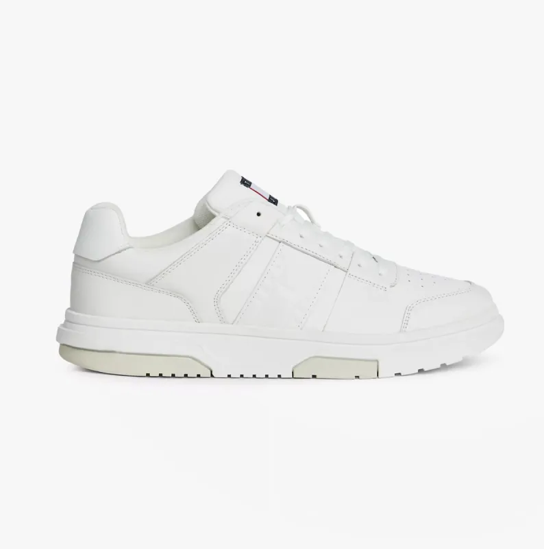 THE BROOKLYN LEATHER Mens Sneakers Ecru sold by Shuperb