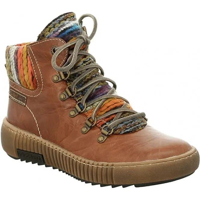 Josef Seibel MAREN Womens Boots Brandy/Multi sold by Shuperb