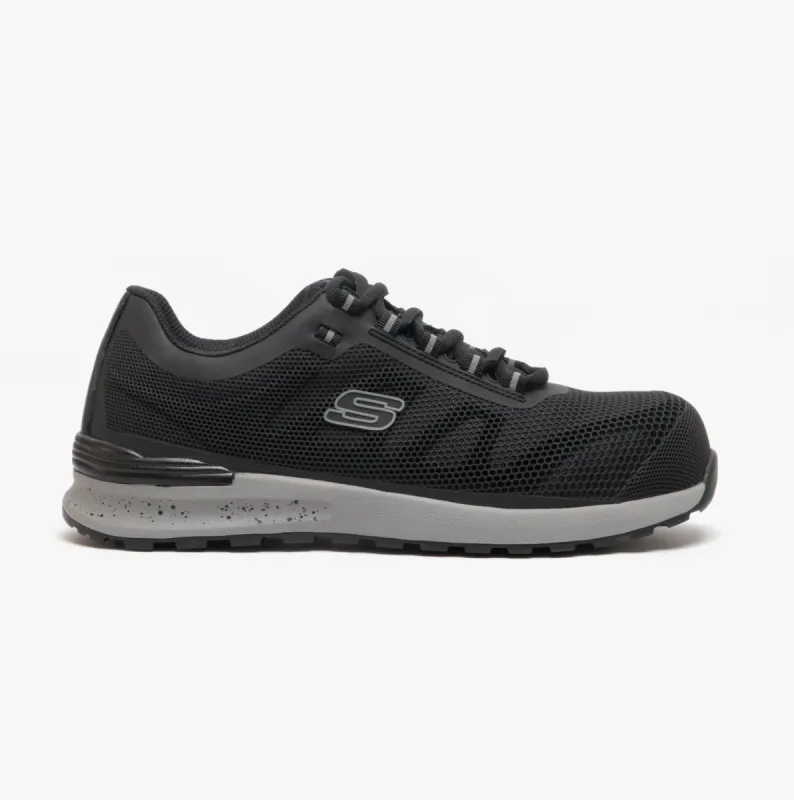 Skechers Work Skechers Work 77180EC BULKLIN - LYNDALE Mens Safety Trainers Black sold by Shuperb