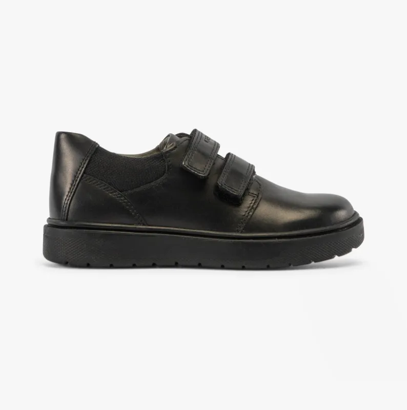 GEOX J RIDDOCK Boys Shoes Black sold by Shuperb