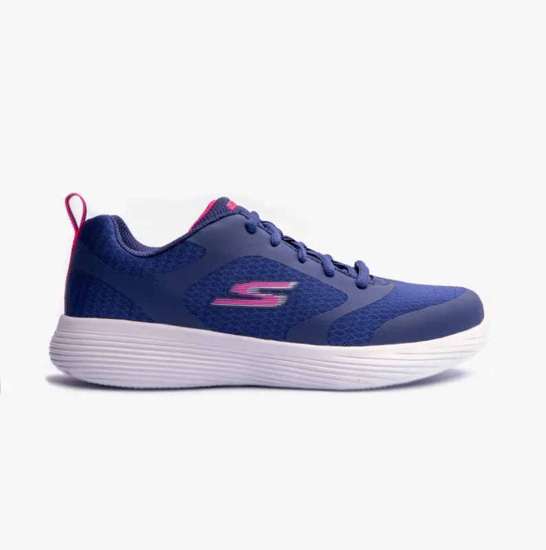 GO RUN 400 V2 - RUNNER RESET Girls Trainers Navy/Pink sold by Shuperb