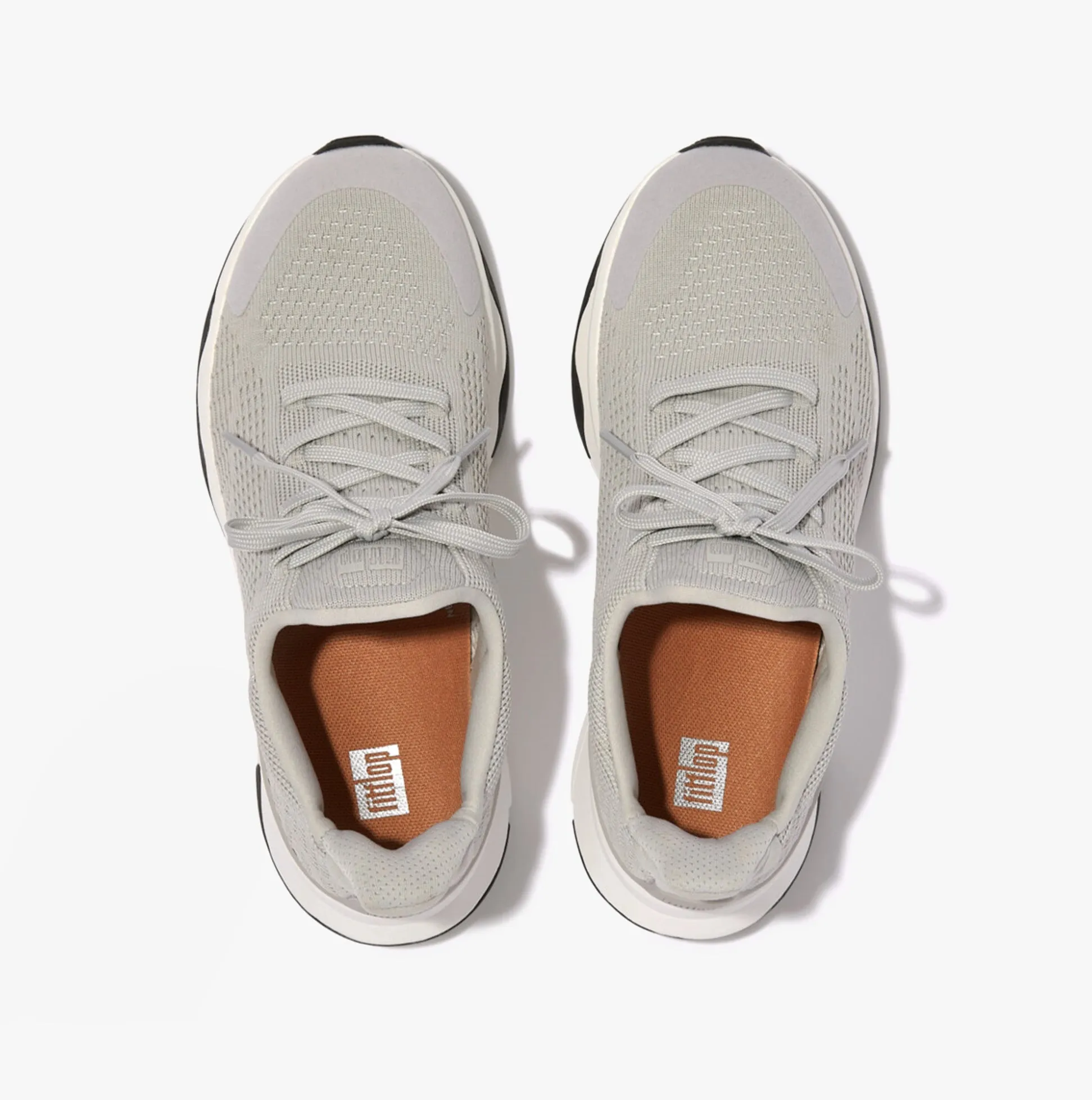 FitFlop VITAMIN FFX Womens Knit Sport Trainers Tiptoe Grey Mix sold by Shuperb product image thumbnail 4