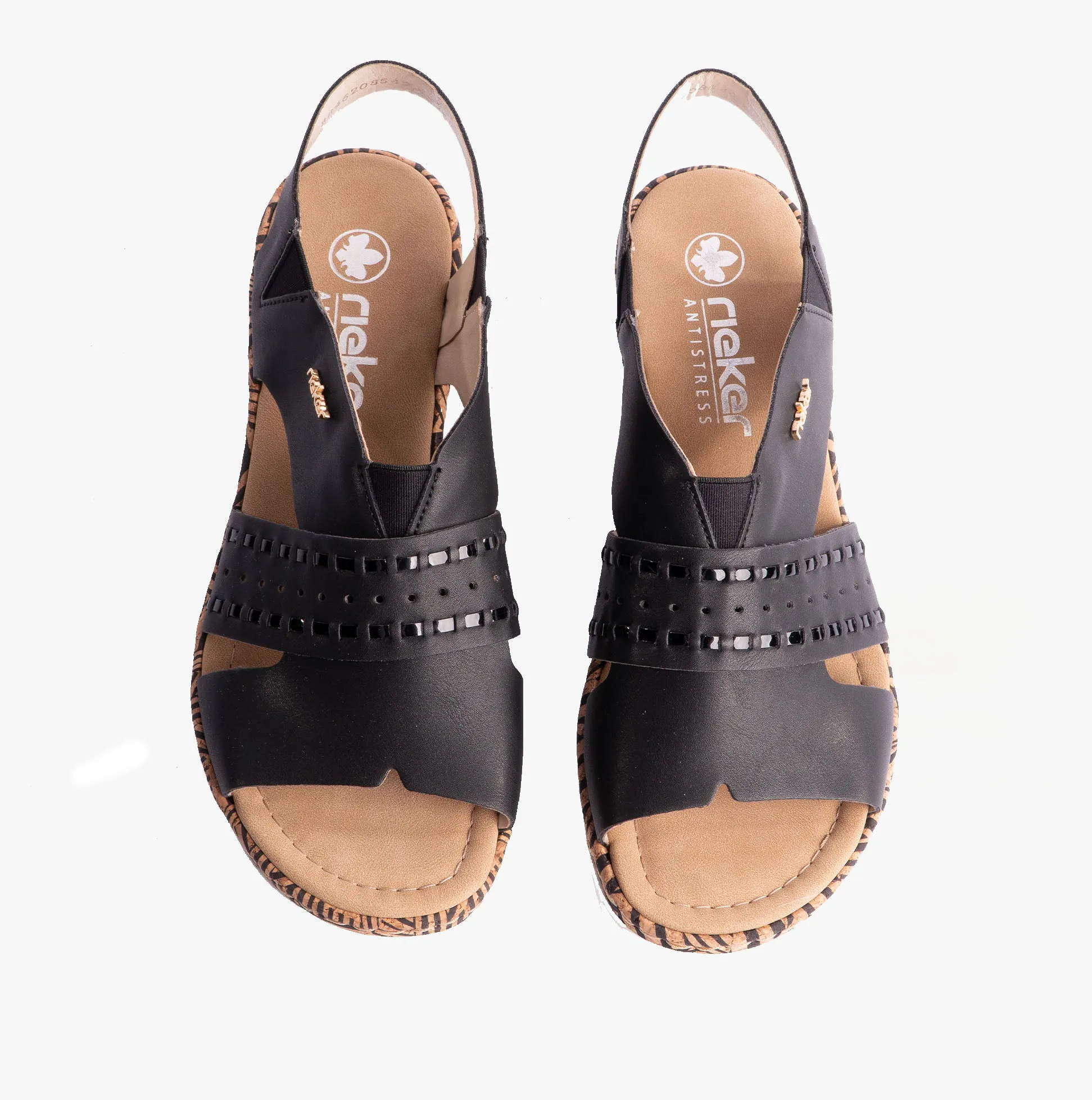 Rieker 67179-00 Womens Sandals Black sold by Shuperb product image thumbnail 2