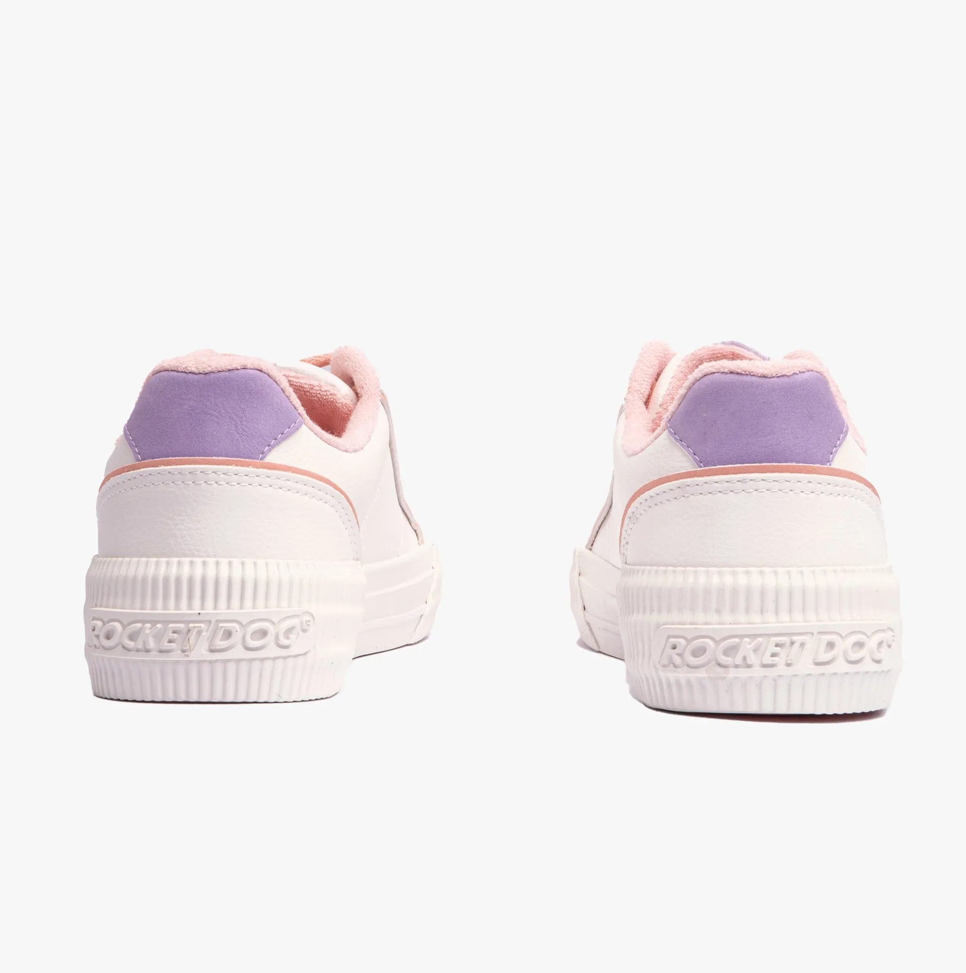 Rocket Dog CHEERY 80s Womens Trainers White/Lavender sold by Shuperb product image thumbnail 3
