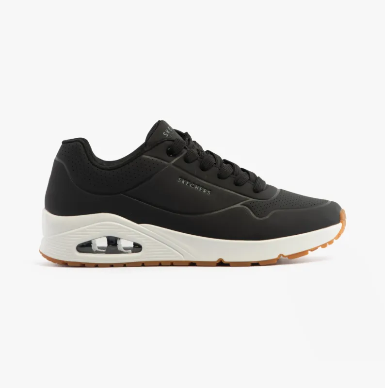 Skechers 52458/BLK UNO-STAND ON AIR Mens Trainers Black sold by Shuperb