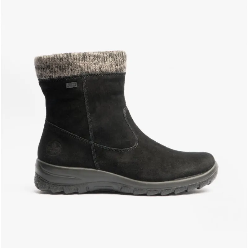 L7165-00 Ladies Leather Boots Black sold by Shuperb