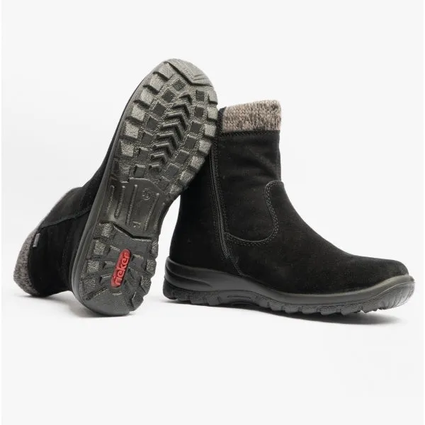 L7165-00 Ladies Leather Boots Black sold by Shuperb product image thumbnail 5