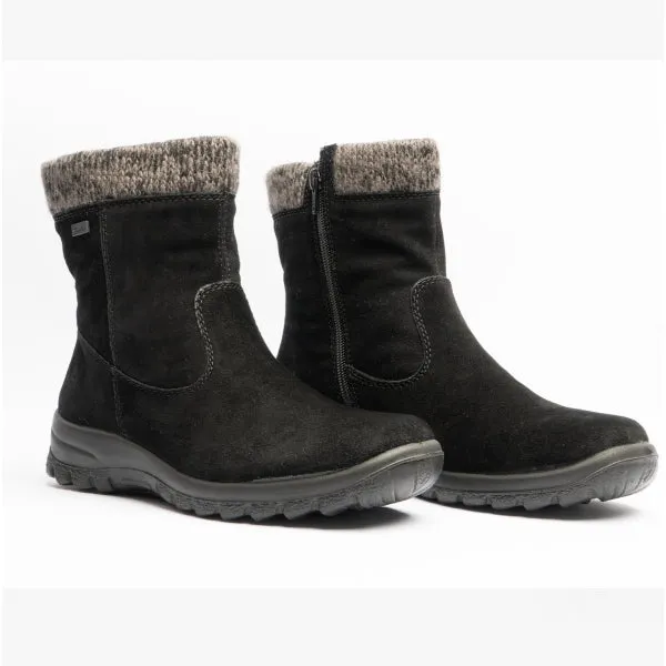 L7165-00 Ladies Leather Boots Black sold by Shuperb product image thumbnail 2