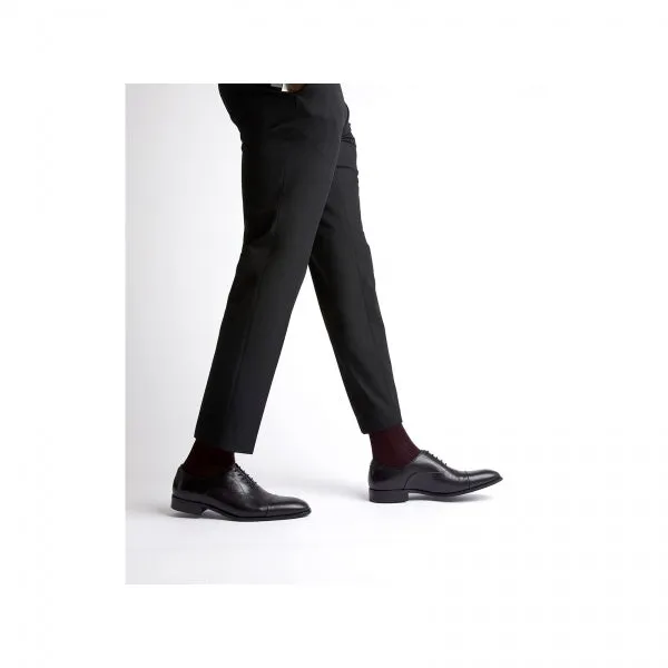 SECRECY Mens Leather Oxford Shoes Black sold by Shuperb product image thumbnail 4