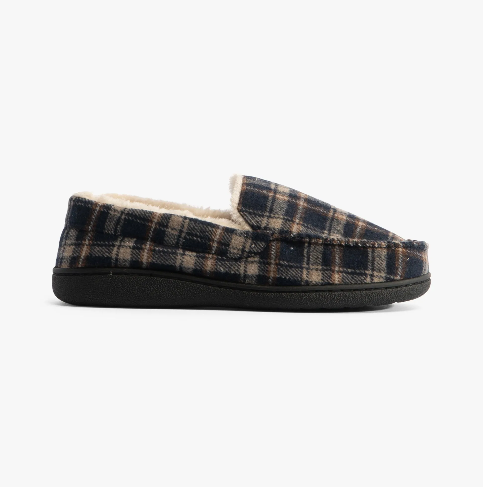 Jo & Joe ELSWICK Mens Slippers Navy sold by Shuperb
