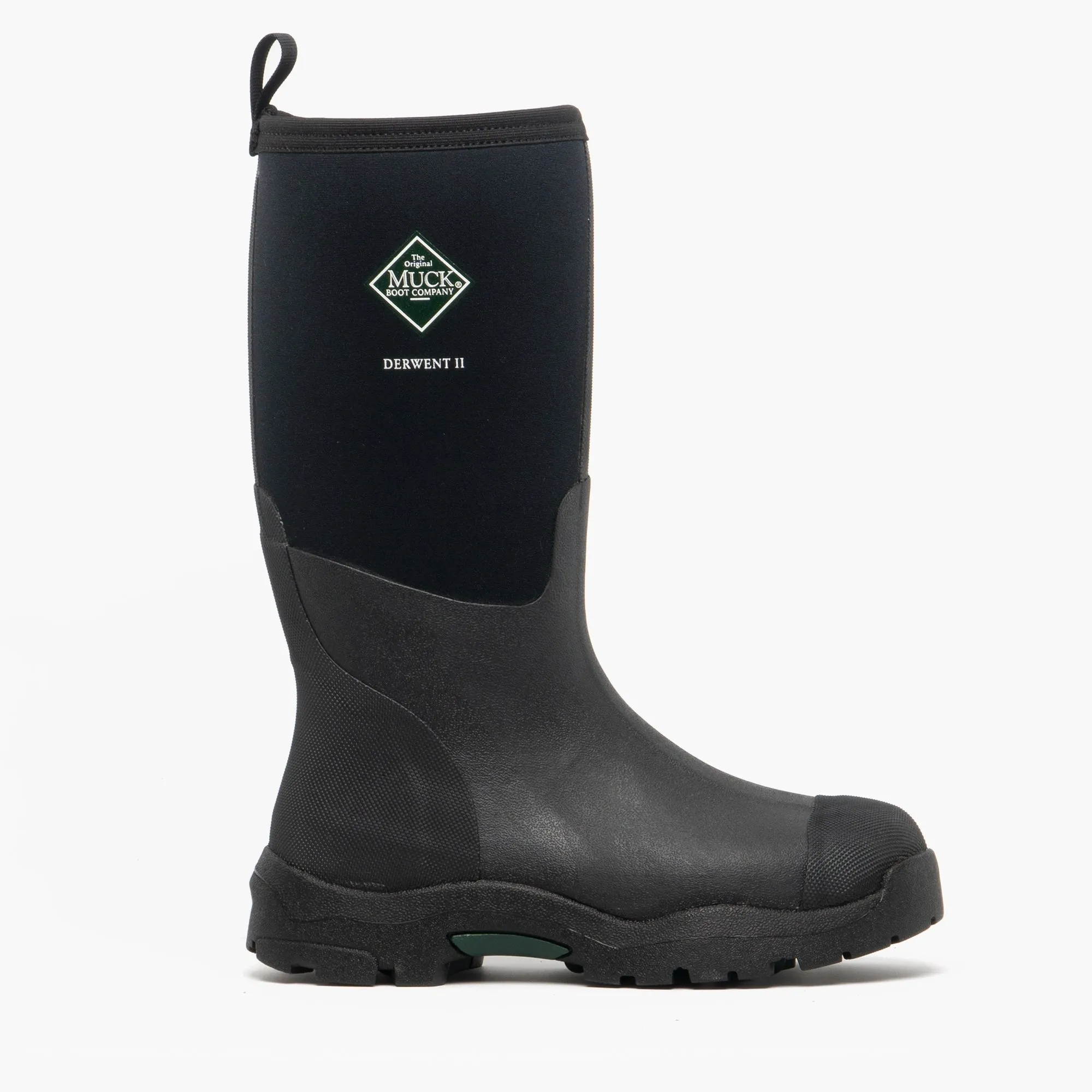 Muck Boots DERWENT II Unisex Rubber Wellington Boots Black sold by Shuperb