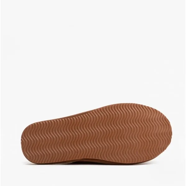 Jack & Jones DUDELY Mens Microfiber Mule Slippers Almond sold by Shuperb product image thumbnail 3