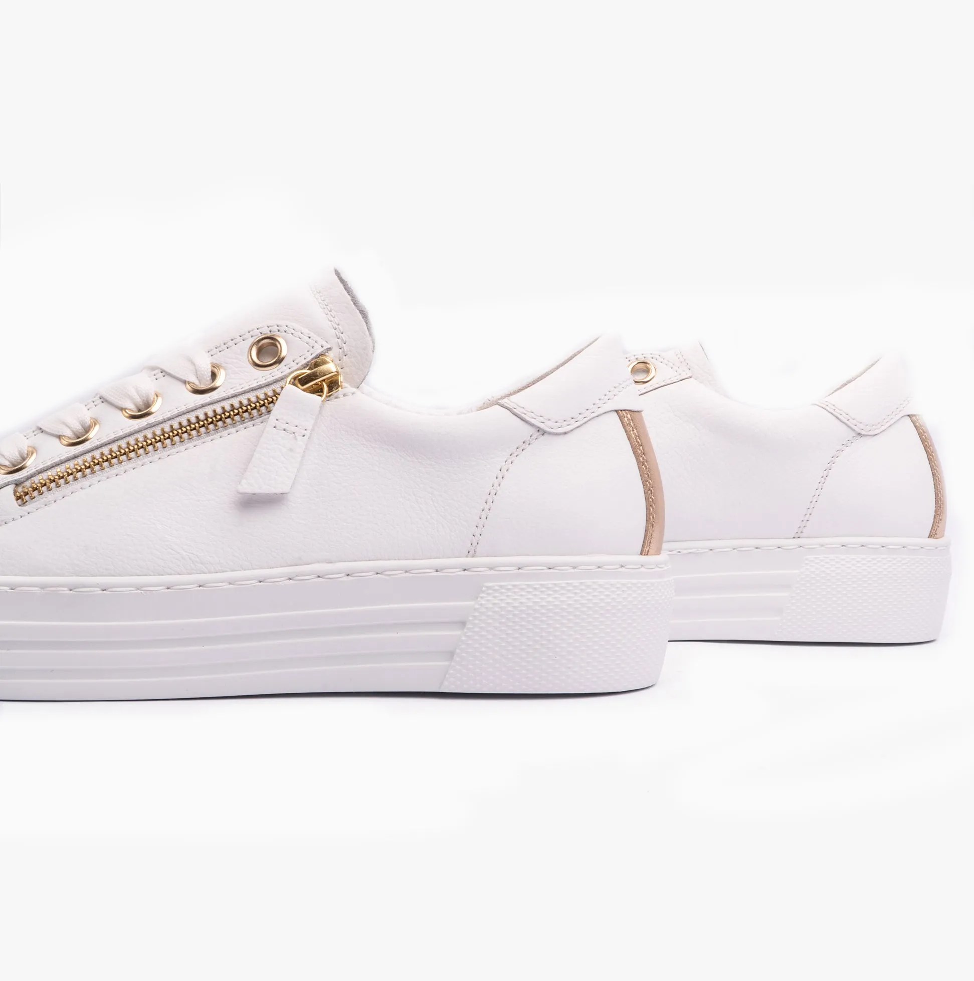 CAMPUS Womens Trainers White/Gold sold by Shuperb product image thumbnail 3