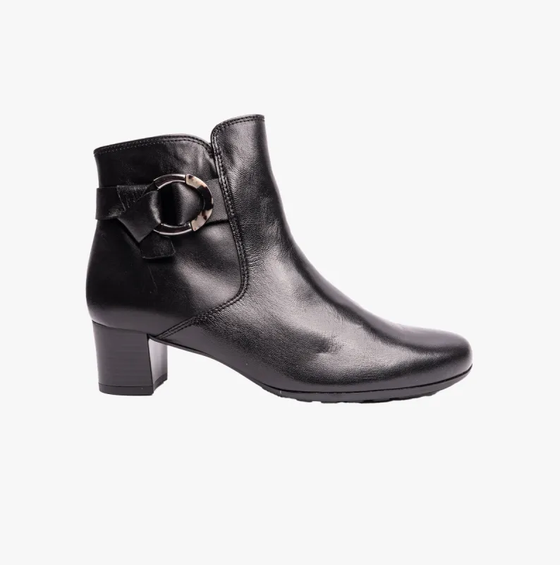 Gabor HEMP Womens Ankle Boots Black sold by Shuperb