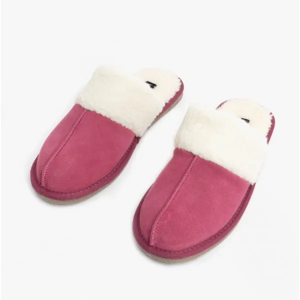 Hush Puppies ARIANNA Womens Suede Mule Slippers Pink sold by Shuperb product image thumbnail 3
