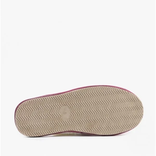 Hush Puppies ARIANNA Womens Suede Mule Slippers Pink sold by Shuperb product image thumbnail 4