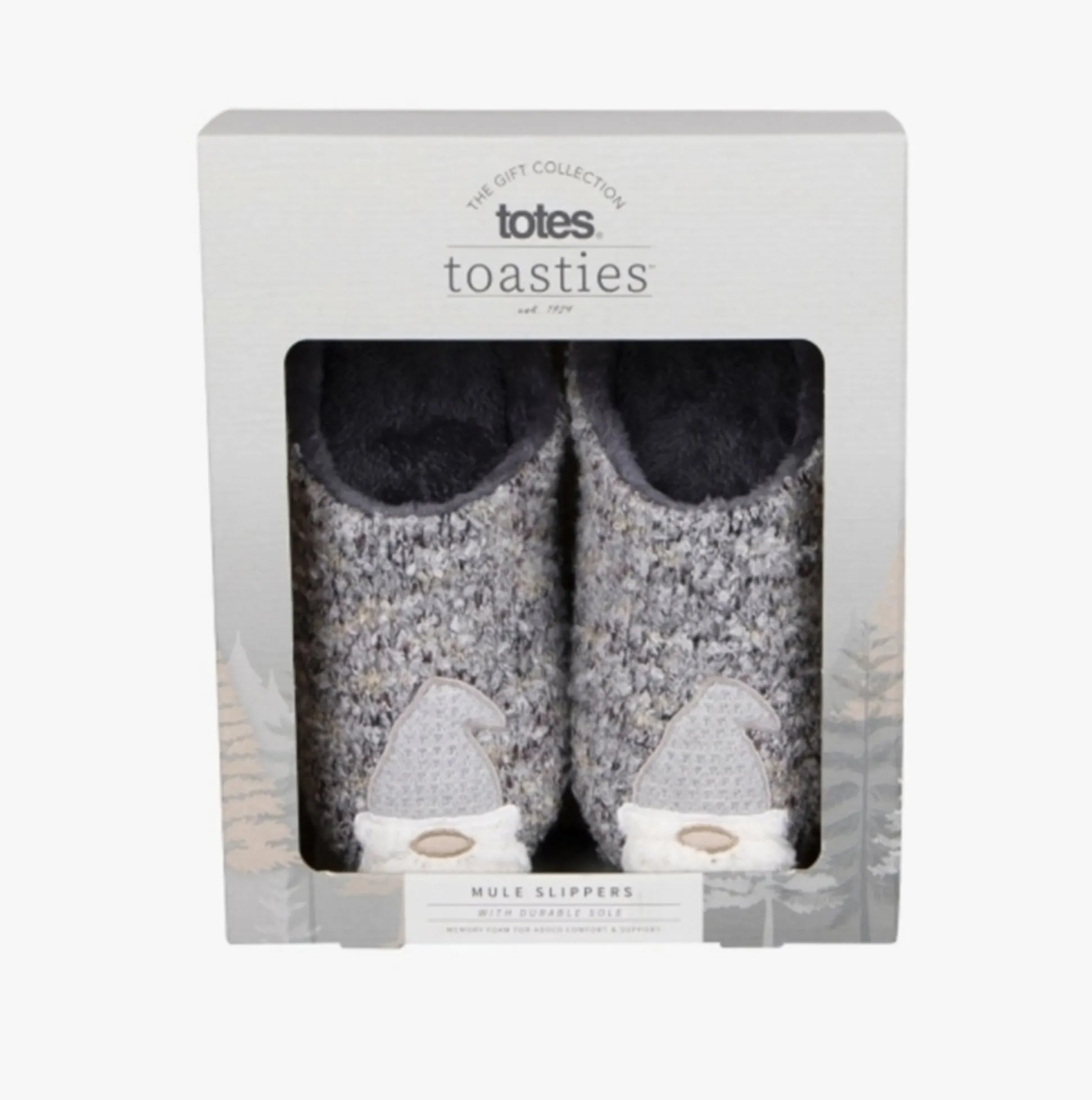 Totes Toasties NOVELTY GNOME Mens Mule Slippers Multi sold by Shuperb product image thumbnail 5