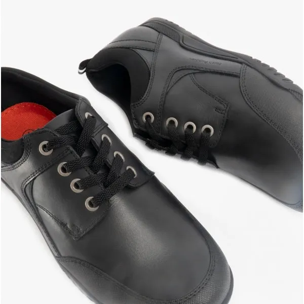 Hush Puppies DEXTER Boys Leather School Shoes Black sold by Shuperb product image thumbnail 2
