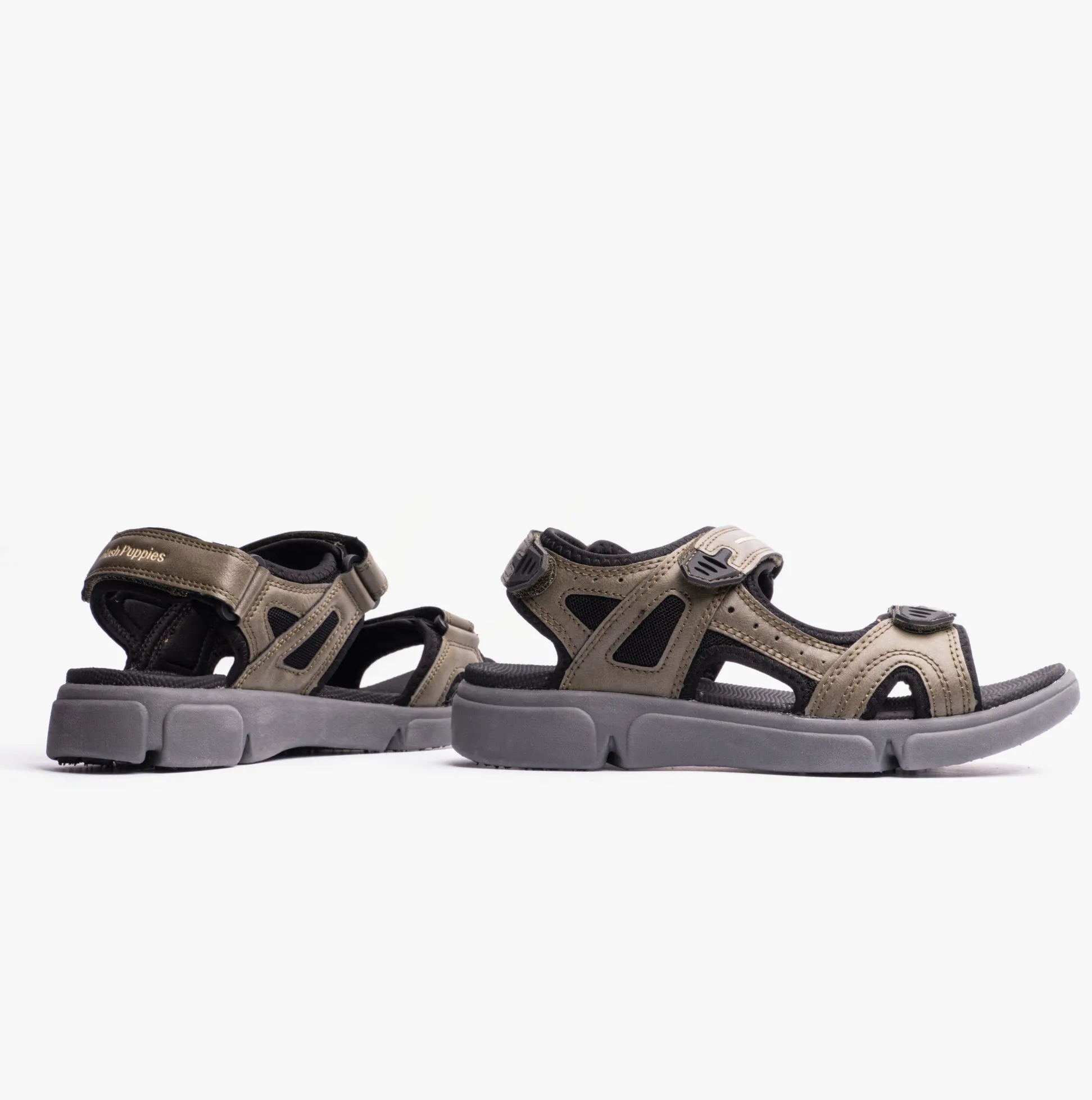 Hush Puppies CASTRO Mens Sandals Khaki sold by Shuperb product image thumbnail 4