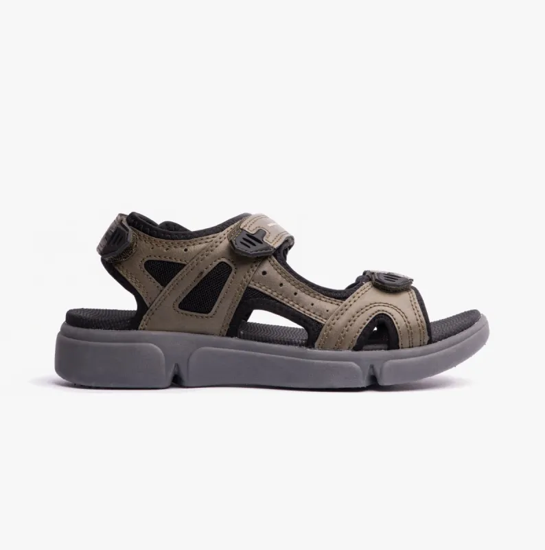 Hush Puppies CASTRO Mens Sandals Khaki sold by Shuperb