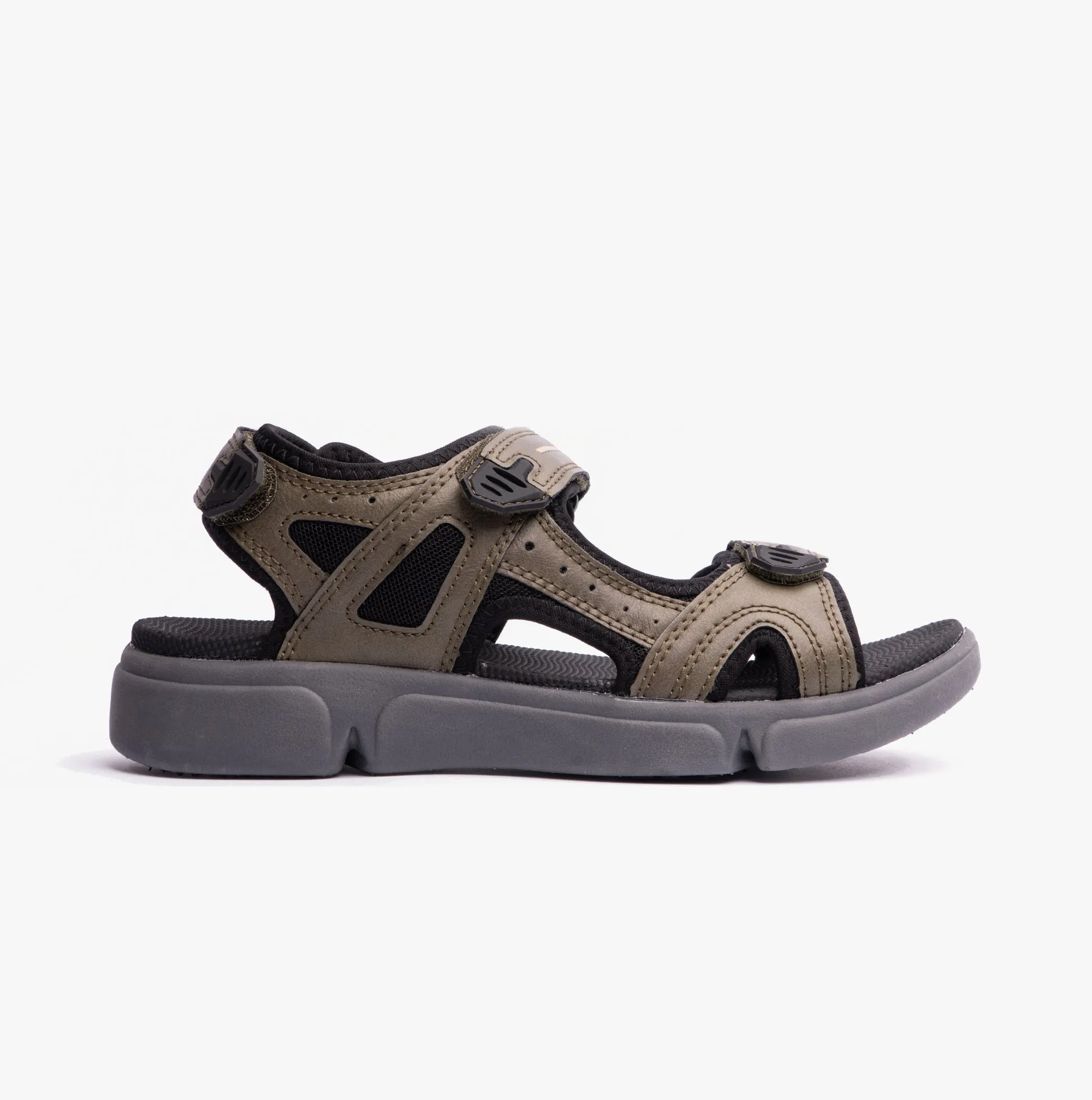 Hush Puppies CASTRO Mens Sandals Khaki sold by Shuperb