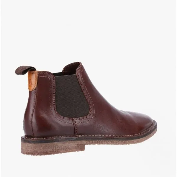 Hush Puppies SHAUN Mens Leather Chelsea Boots Brown sold by Shuperb product image thumbnail 4
