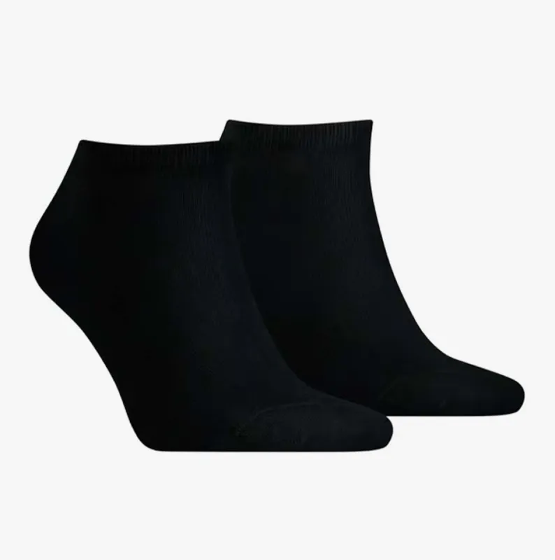 Tommy Hilfiger 2 Pack Trainer Mens Ankle Socks Black made by Tommy Hilfiger