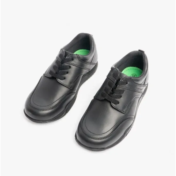 Hush Puppies HARVEY SENIOR Boys Leather School Shoes Black sold by Shuperb product image thumbnail 2