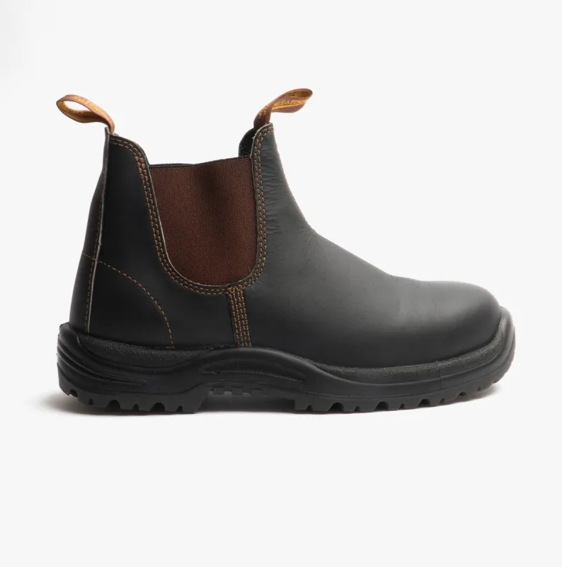 Blundstone 192 Unisex Safety Toe Dealer Boots Stout Brown sold by Shuperb