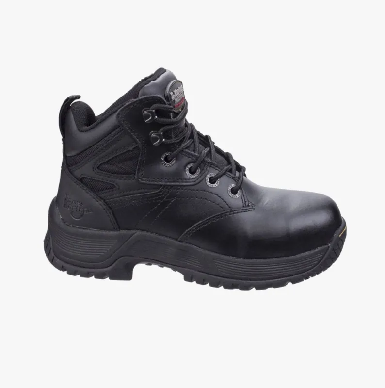Dr Martens TORNESS Unisex Leather Safety Boots Black sold by Shuperb