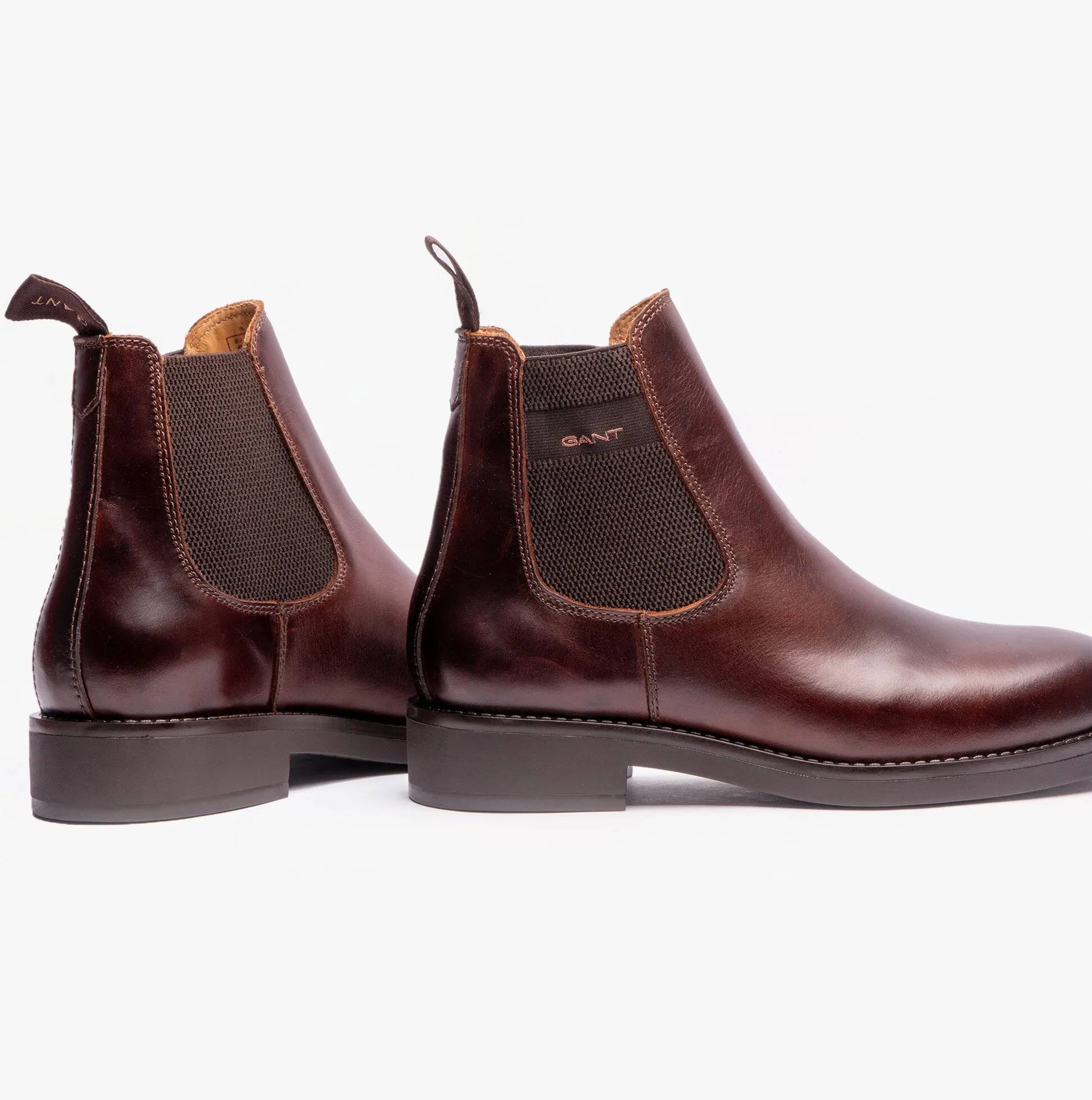 PREPDALE Mens Leather Chelsea Boots Cognac sold by Shuperb product image thumbnail 2