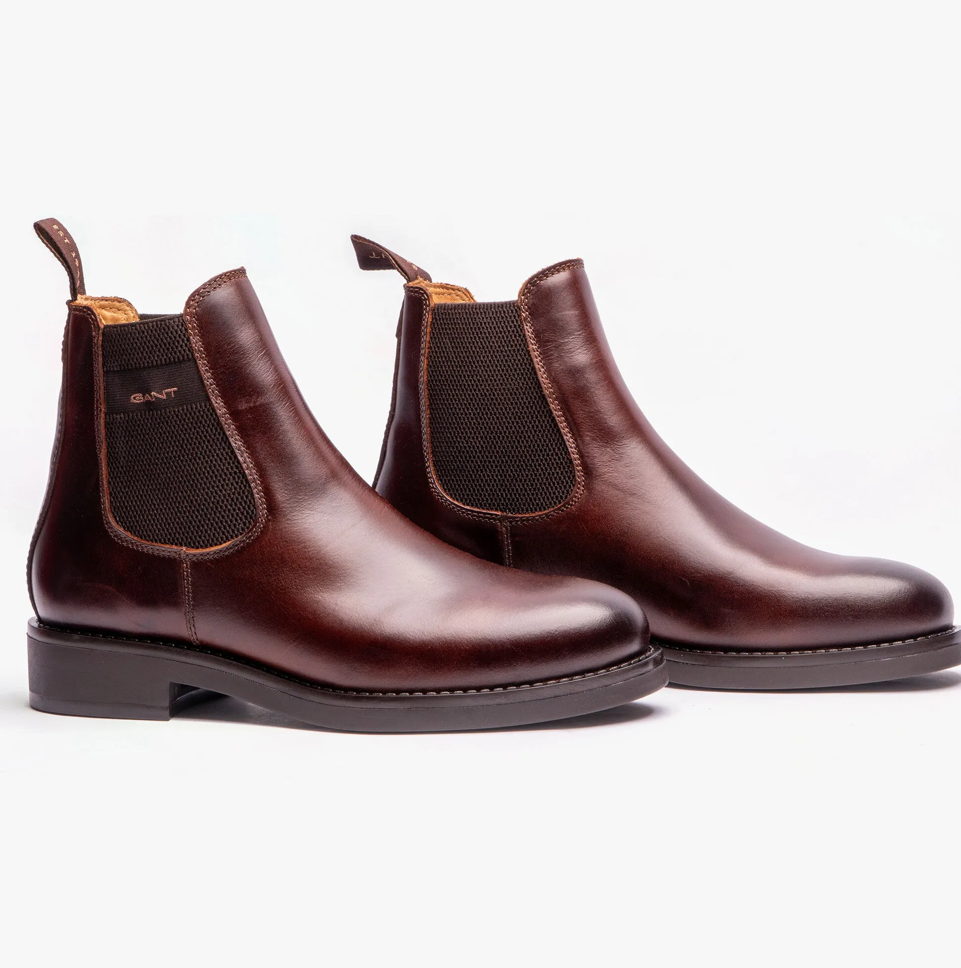 PREPDALE Mens Leather Chelsea Boots Cognac sold by Shuperb product image thumbnail 5