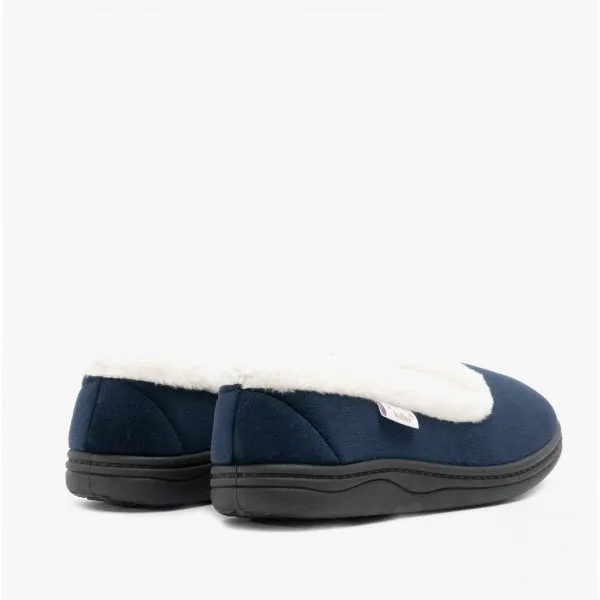 ALMA Ladies Full Slippers Navy sold by Shuperb product image thumbnail 4