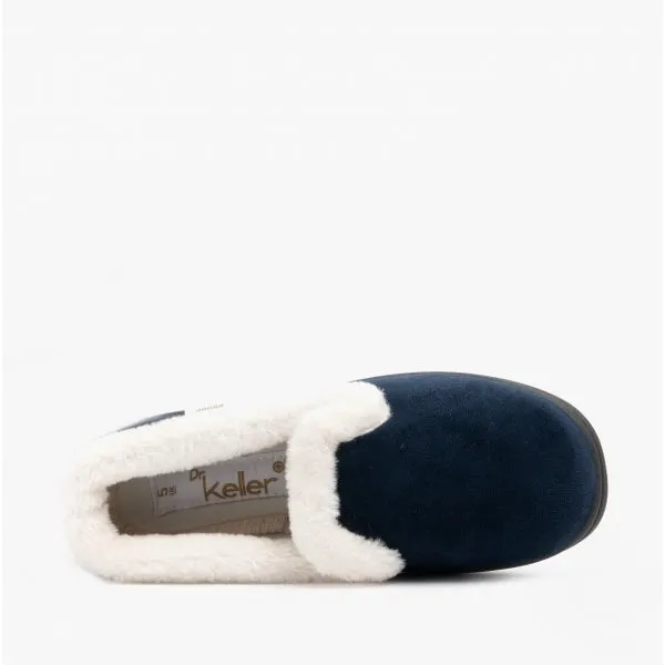 ALMA Ladies Full Slippers Navy sold by Shuperb product image thumbnail 3