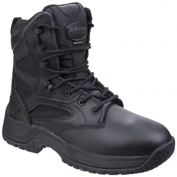 SKELTON Mens Leather Service Boots Black sold by Shuperb product image thumbnail 2