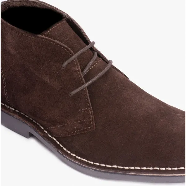 Roamers M420DBS Mens Desert Boots Dark Brown sold by Shuperb product image thumbnail 5