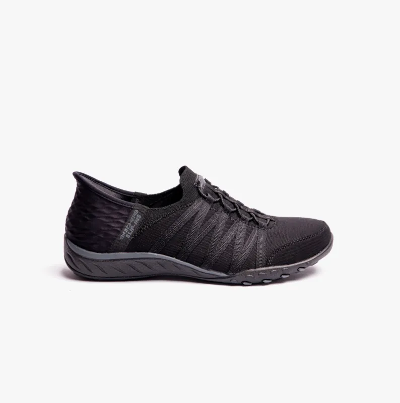100593/BBK BREATHE-EASY - ROLL-WITH-ME Womens Casual Shoes Black sold by Shuperb