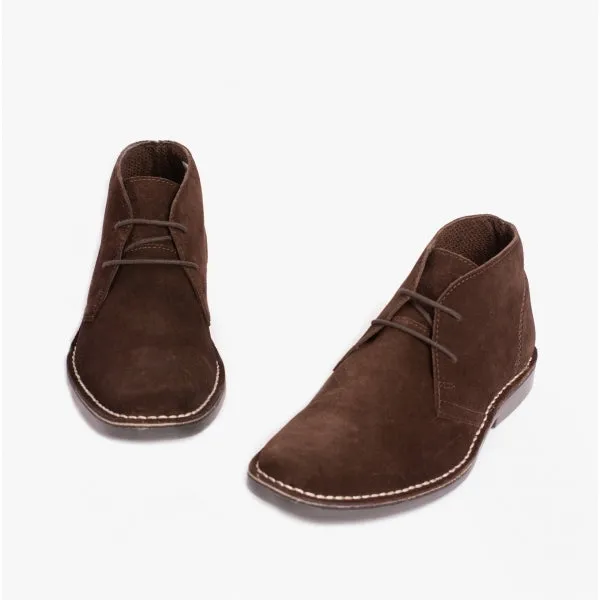 Roamers M420DBS Mens Desert Boots Dark Brown sold by Shuperb product image thumbnail 3