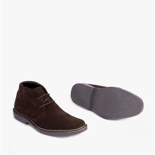 Roamers M420DBS Mens Desert Boots Dark Brown sold by Shuperb product image thumbnail 4
