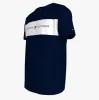 Tommy Hilfiger T-SHIRT BLO LOG Mens Desert Sky sold by Shuperb