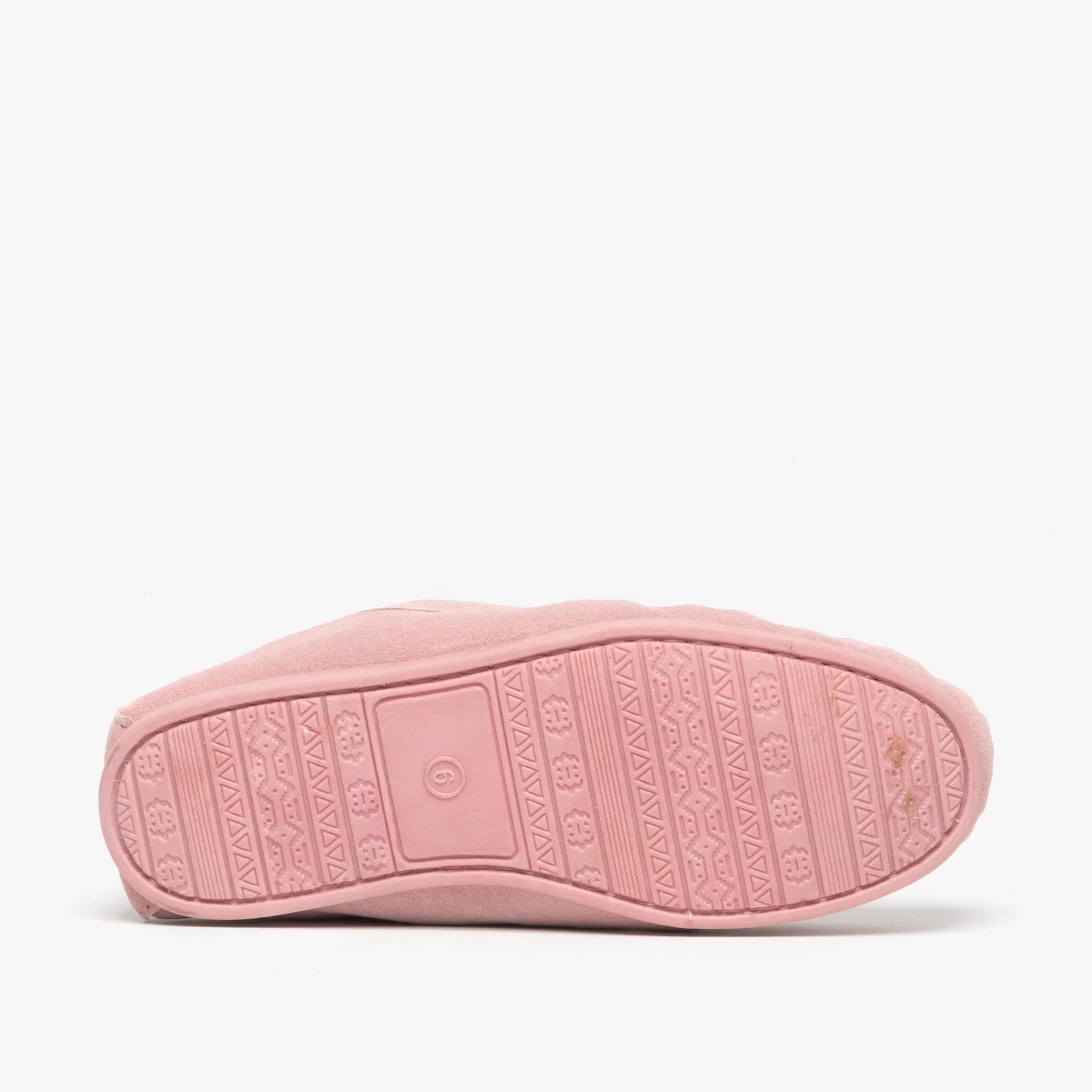 Mokkers LILY Womens Suede Moccasin Slippers Pink sold by Shuperb product image thumbnail 3
