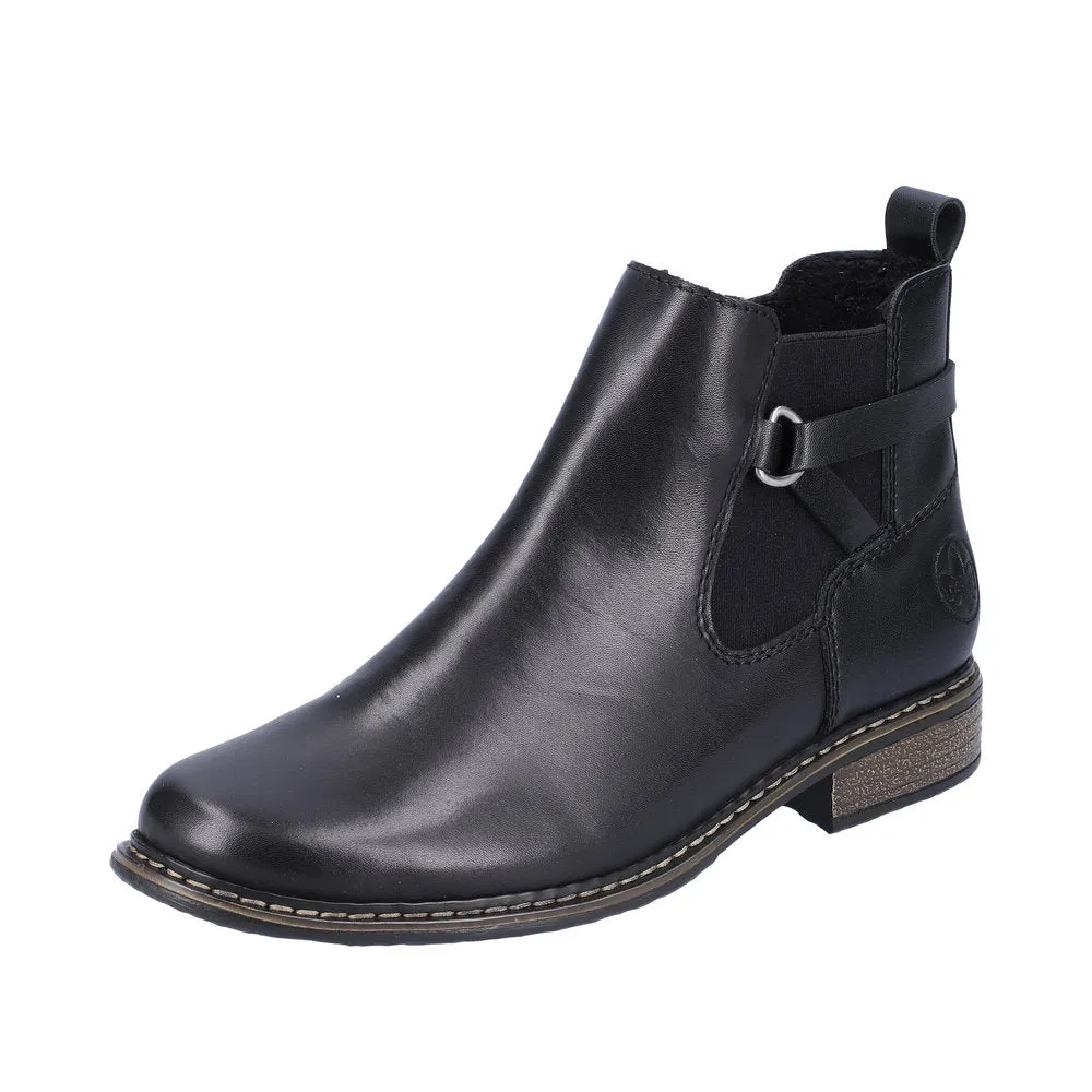 Z4981-00 Ladies Chelsea Boots Black sold by Shuperb product image thumbnail 4