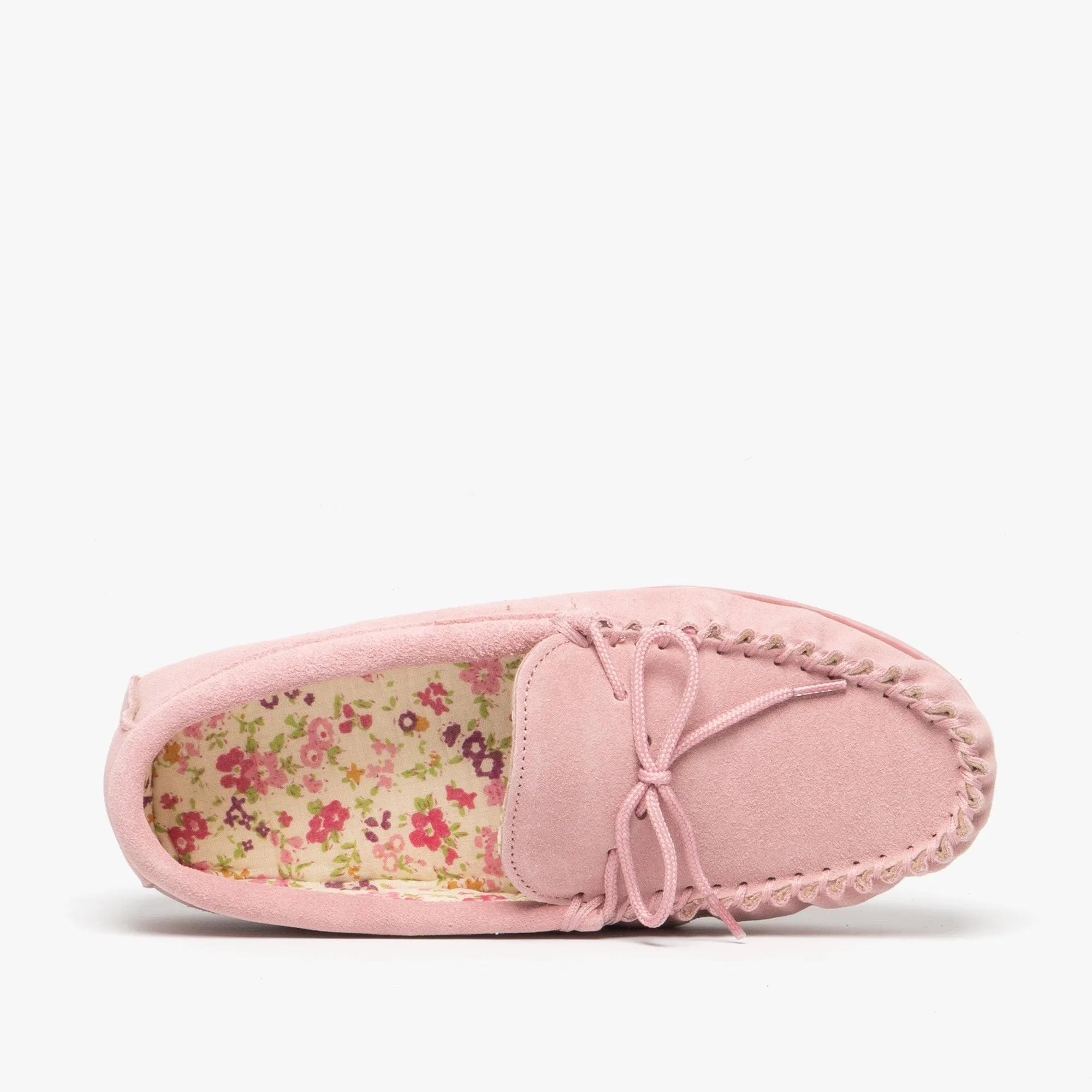 Mokkers LILY Womens Suede Moccasin Slippers Pink sold by Shuperb product image thumbnail 4