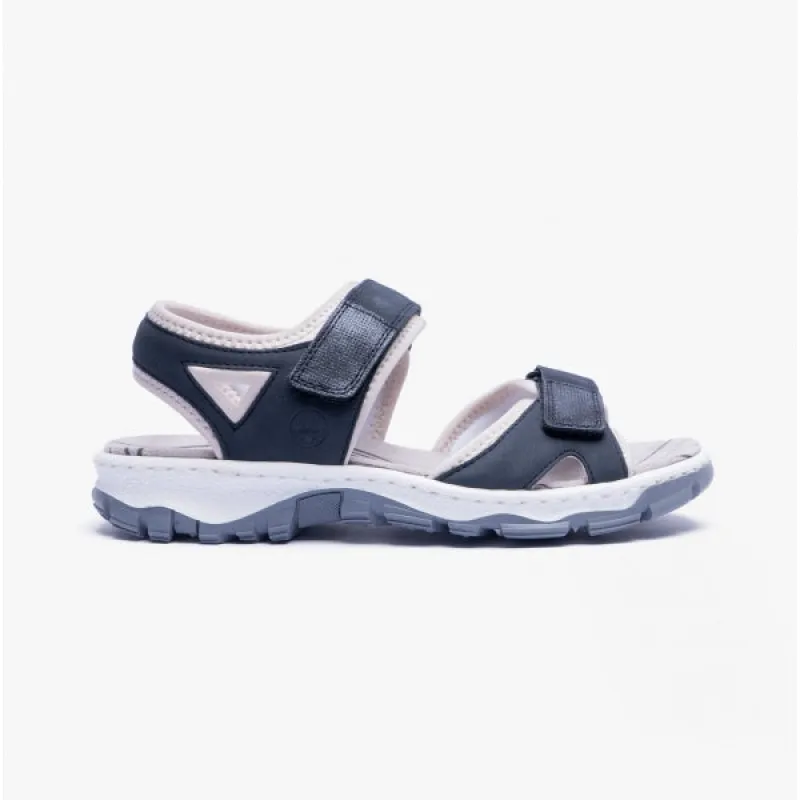 Rieker 68891-14 Womens Sandals Blue sold by Shuperb