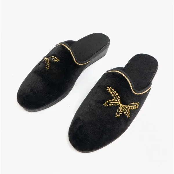 HOS Comfort THERESA Womens Mule Slippers Black sold by Shuperb product image thumbnail 3